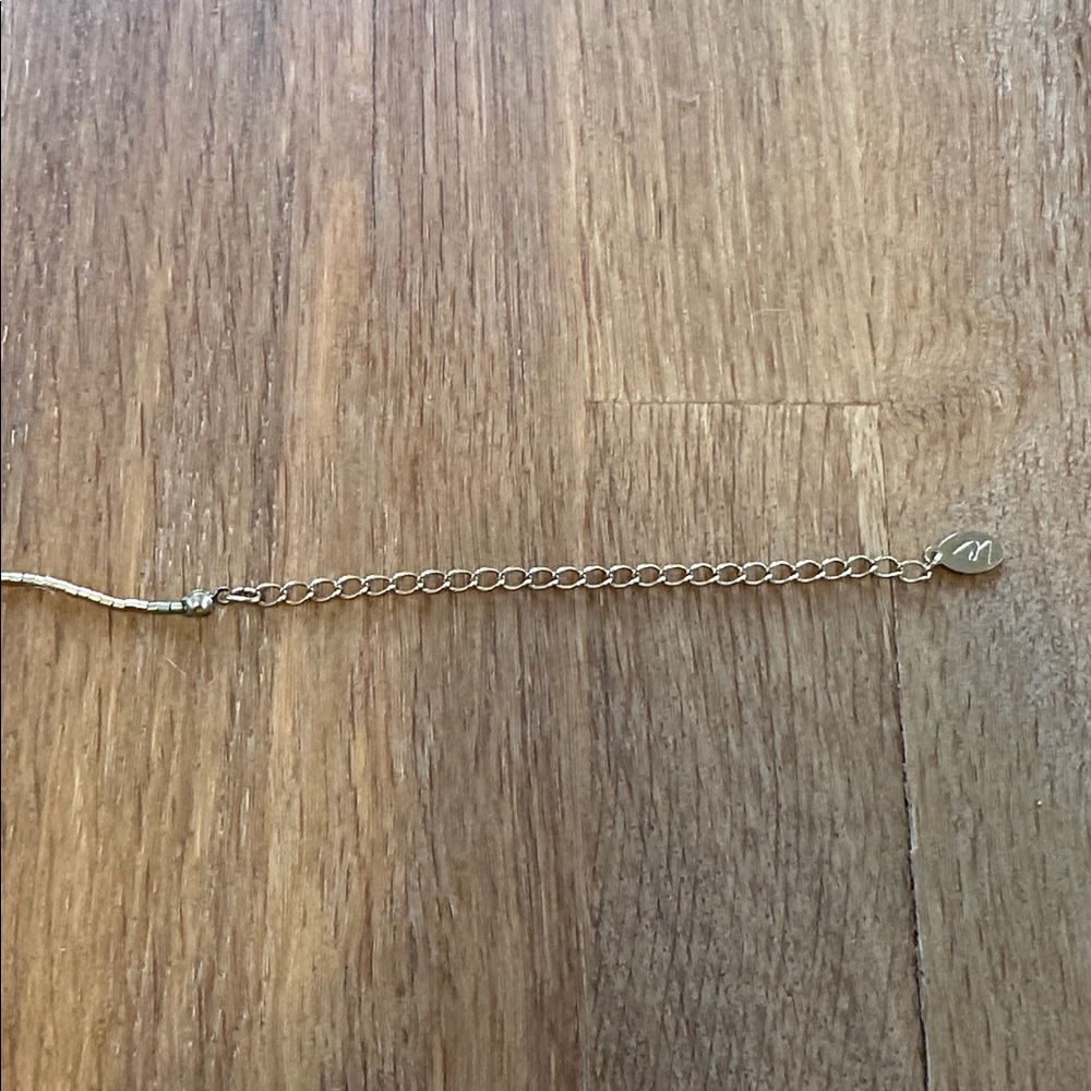 Liz Claiborne fringe statement necklace - Picture 3 of 5